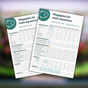 Aquarium Pflege Checkliste PDF – Übersicht über Pflegeplan für Aquarianer