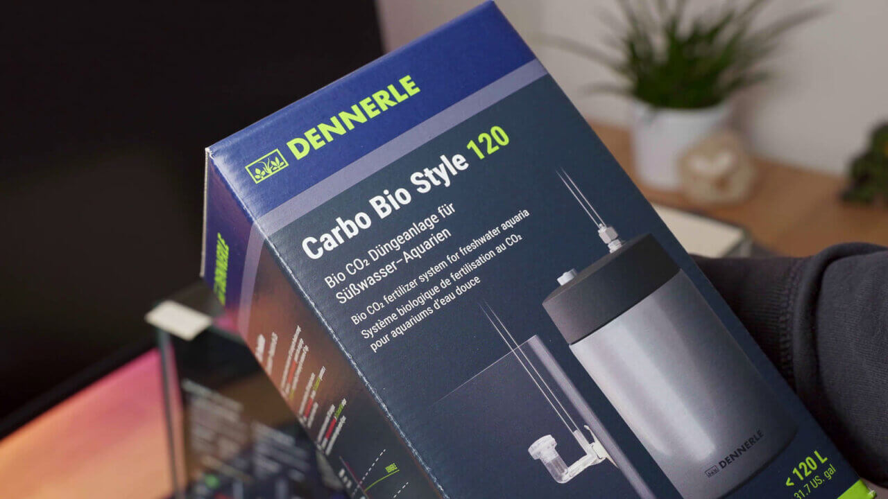Bio-CO₂-Anlage Dennerle Carbo Bio Style 120 für kleinere Aquarien